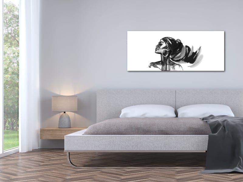 warmteshop infrarood paneel schilderij print slaapkamer