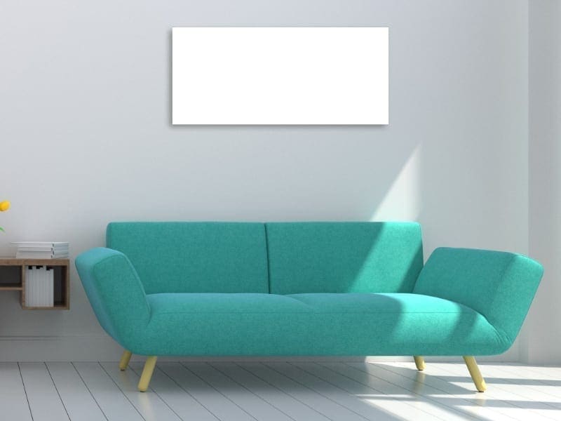 warmteshop infrarood verwarming boven sofa