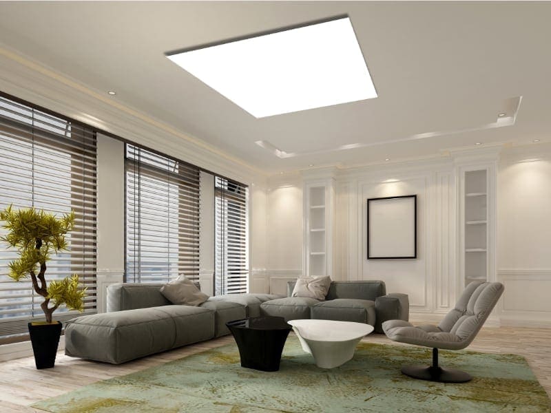 warmteshop infraroodverwarming plafond woonkamer ecaros ideale temperatuur in huis
