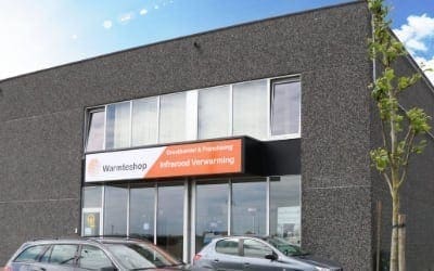 Warmteshop Roeselare infrarood verwarming winkel showroom