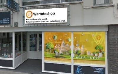 Warmteshop Turnhout infrarood verwarming winkel showroom