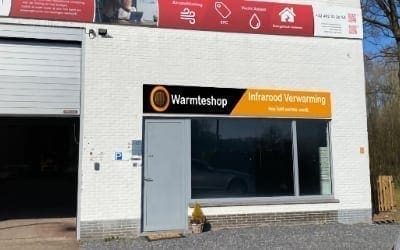 warmteshop hasselt infrarood verwarming winkel showroom