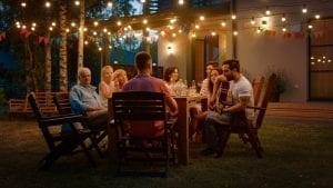 vakantie in eigen tuin