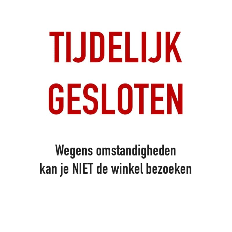 Tijdelijk gesloten