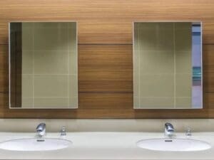 Infrarood spiegel Badkamerspiegel met verlichting en verwarming