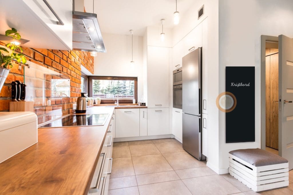 infrarood verwarming zwart infrarood paneel keuken krijtbord radiator keuken chauffages kopen