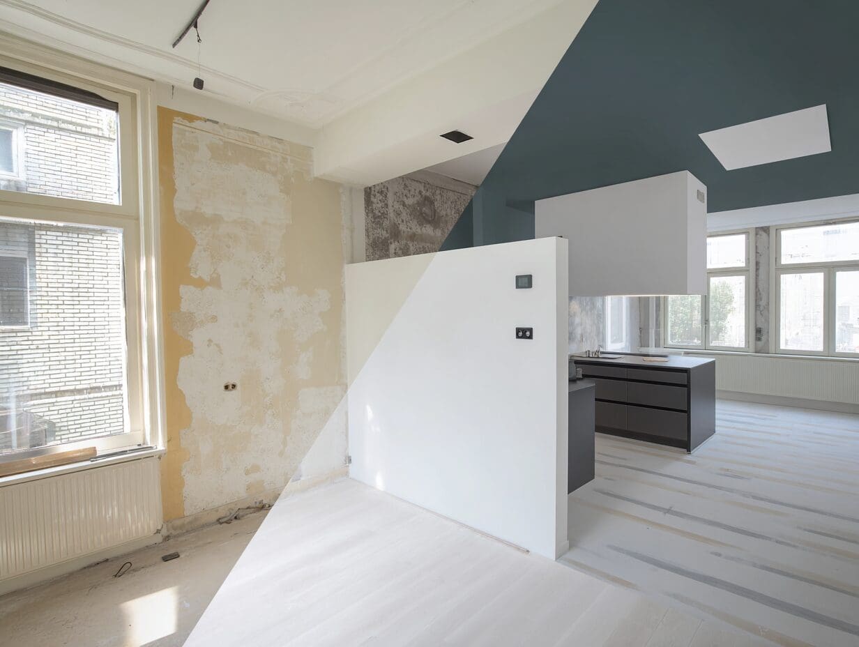 infrarood verwarming renovatie woonkamer energiezuinig