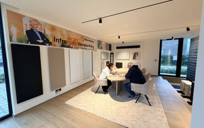 Infrarood verwarming Lochristi Showroom