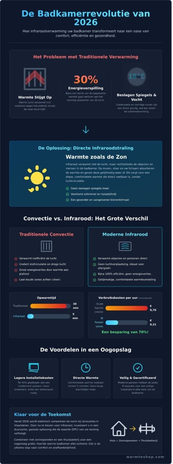 Elektrische badkamerverwarming: De ultieme gids voor comfort en efficiëntie in 2026