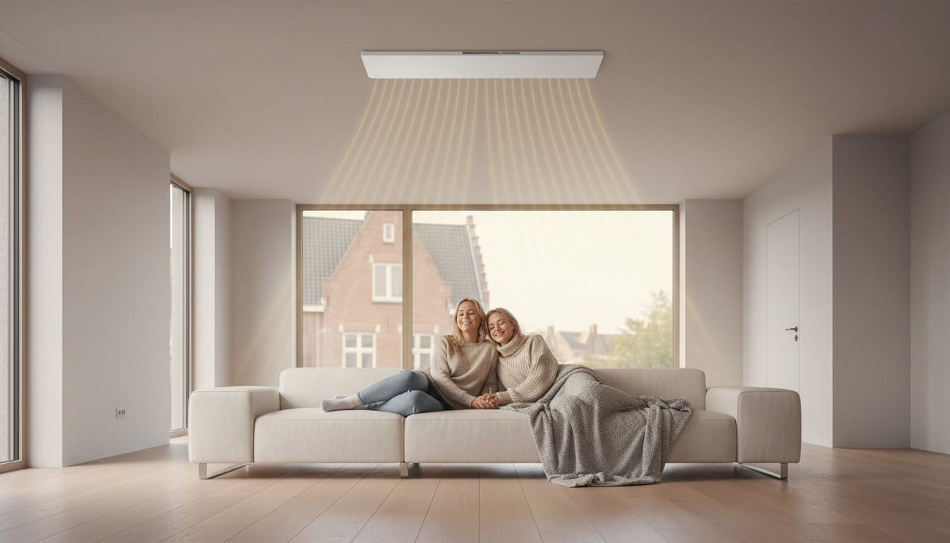 Infrarood verwarming aan het plafond: De complete gids voor 2026