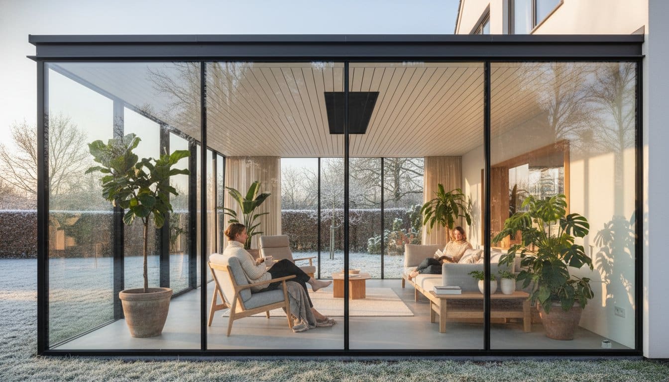 Serre verwarmen in 2026: De ultieme gids voor een gasloze en stijlvolle tuinkamer