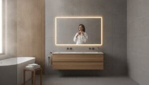 Infrarood spiegel met verlichting en verwarming: de ultieme upgrade voor jouw badkamer